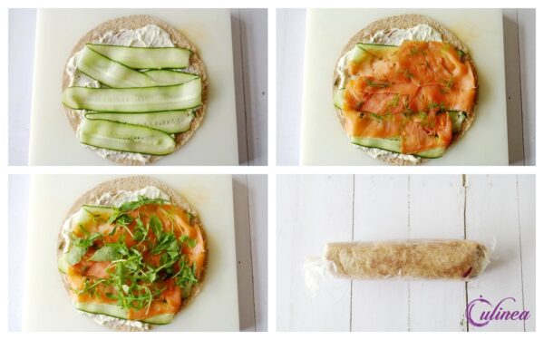 Drie verschillende Koude Wraps Recepten