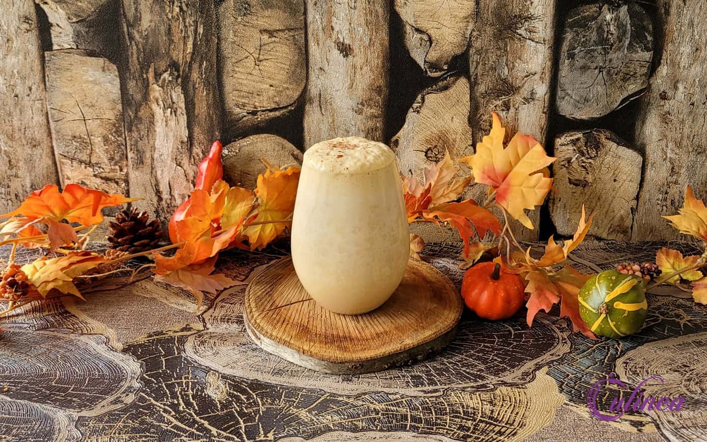 Frozen pumpkin spice latte