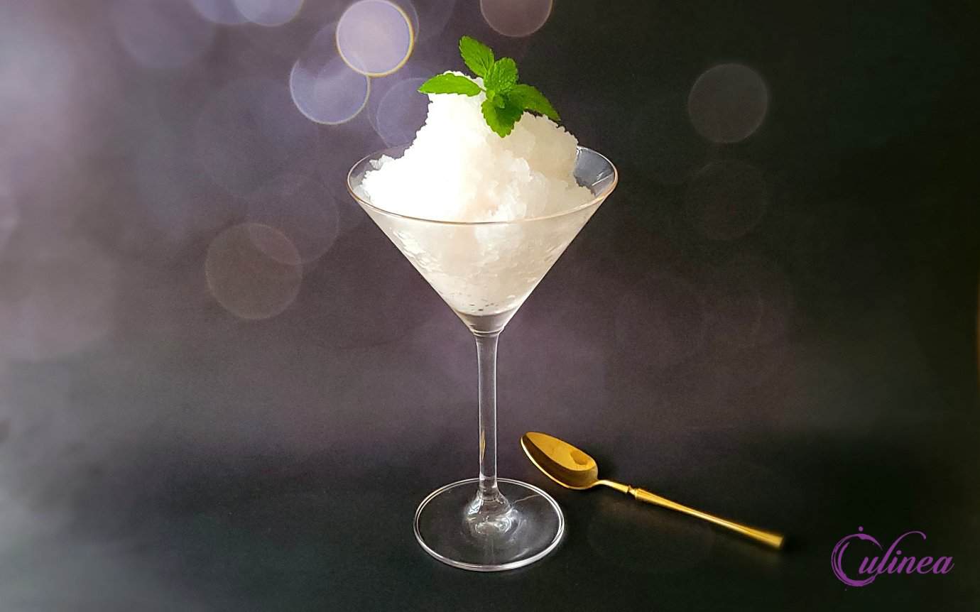 Gin en tonic granita