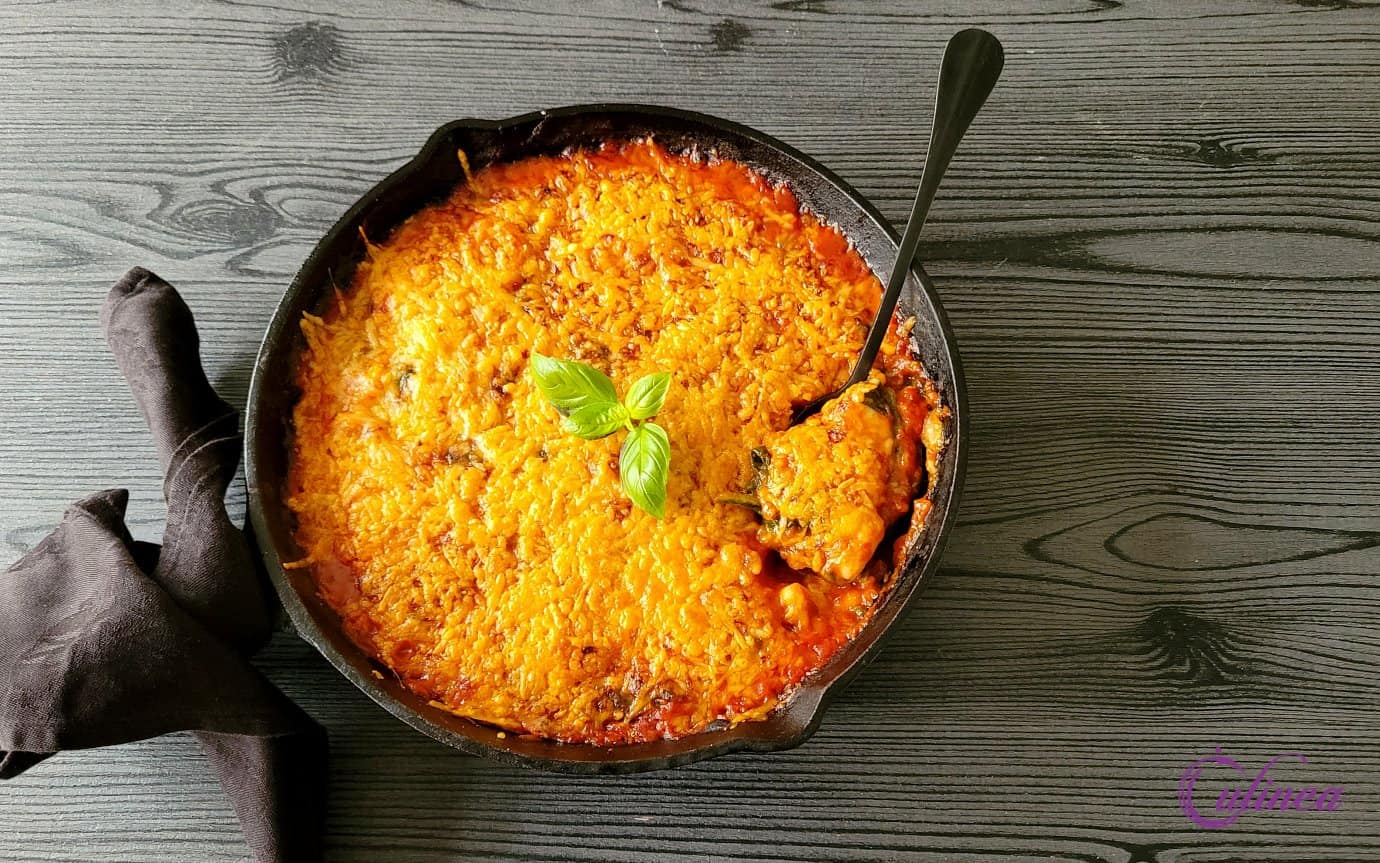 Witte bonen gratin met tomaten