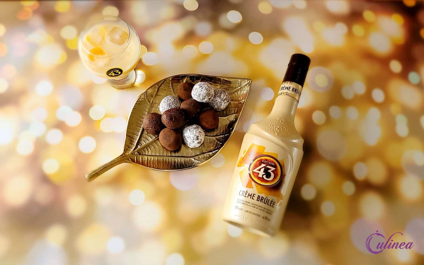 Chocoladetruffels met Licor 43 Crème Brûlée