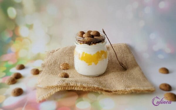 Kwark parfait met sinaasappel