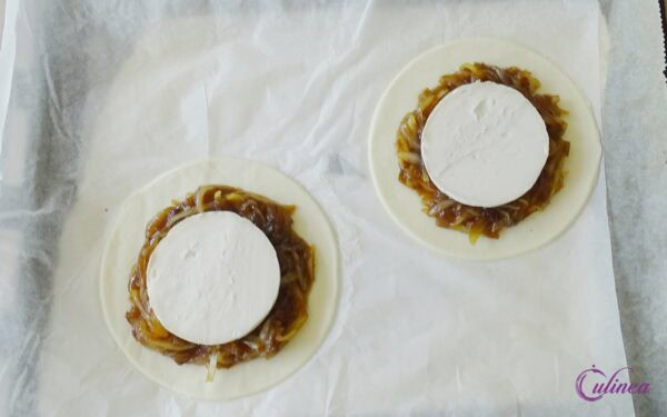 Hartige taartjes met geitenbrie