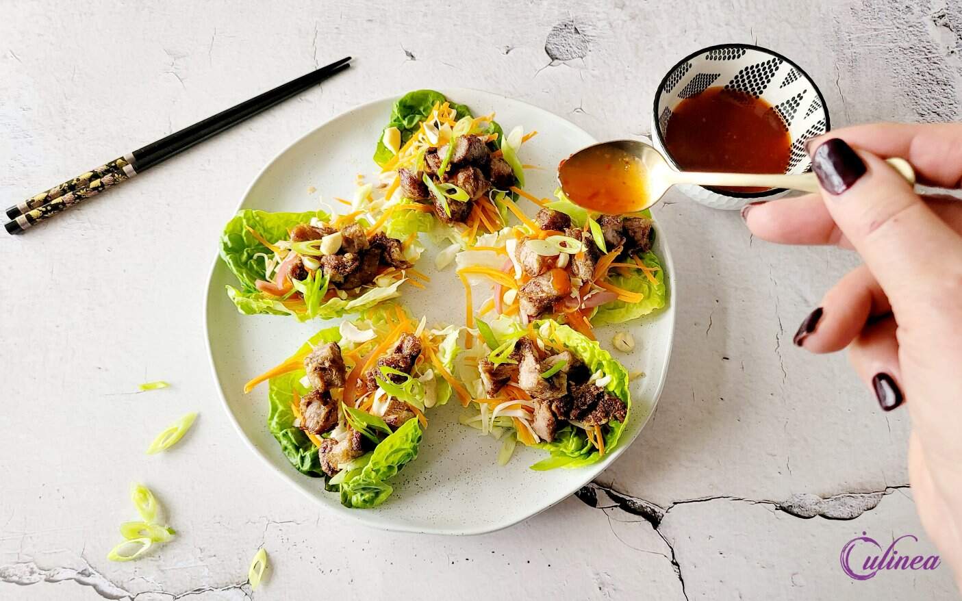 Slawraps met krokante ribfingers