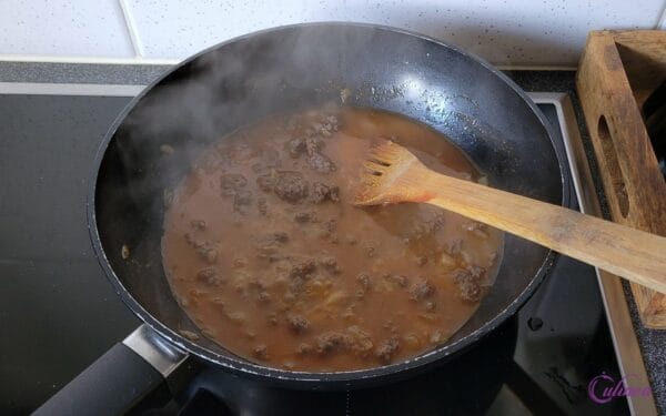 Turkse witte bonenstoofpot Kuru fasulye