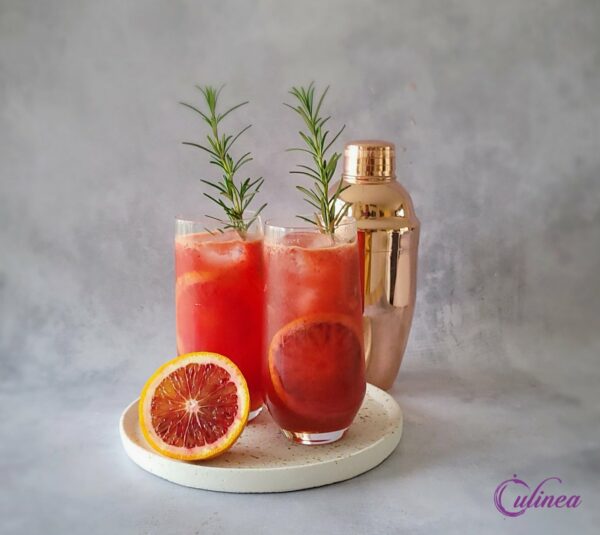 Bloedsinaasappel rozemarijn Fizz