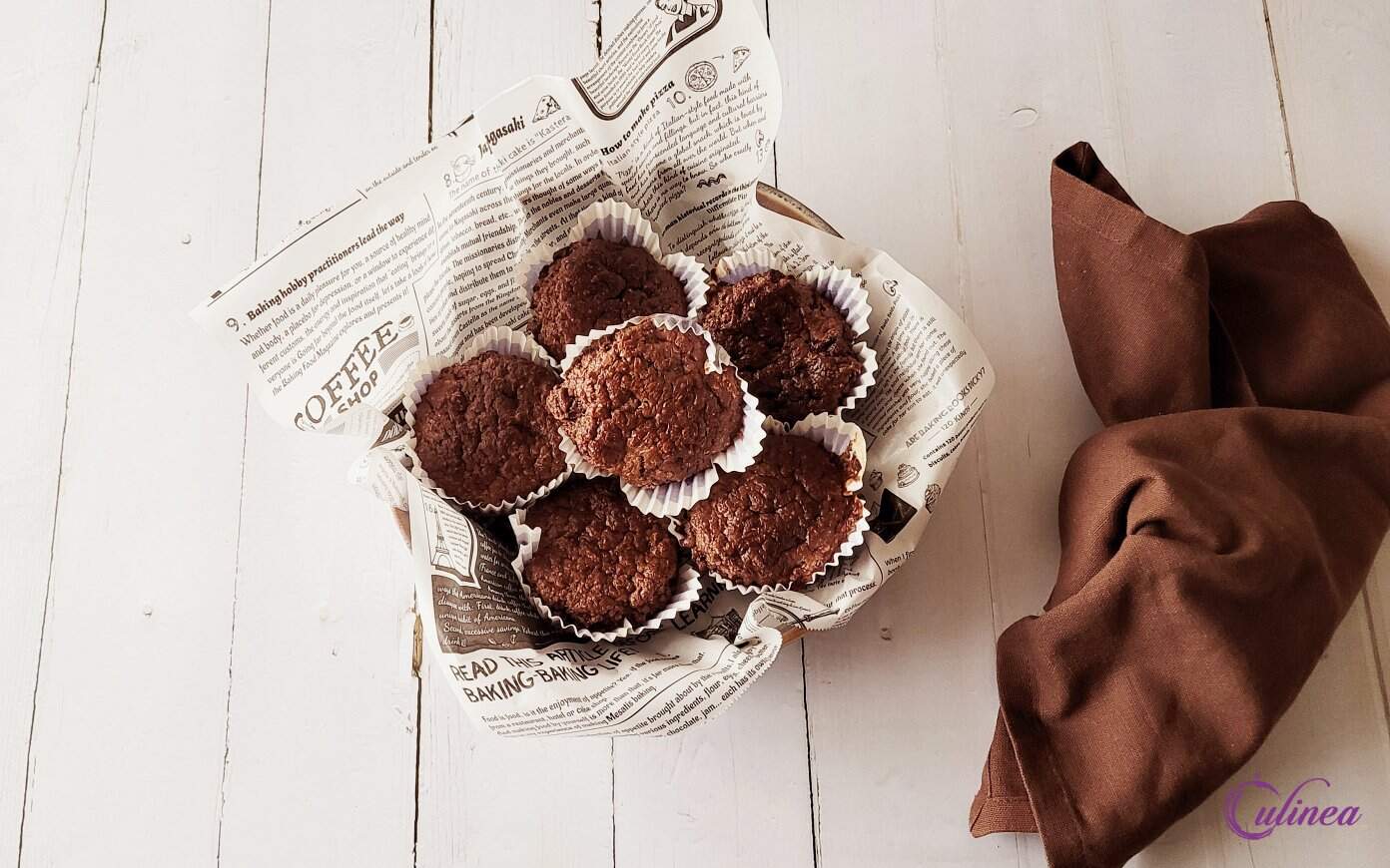 Banaan chocolade havermuffins