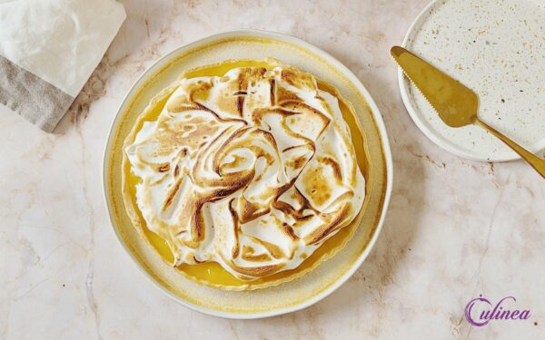 Citroen meringue taart