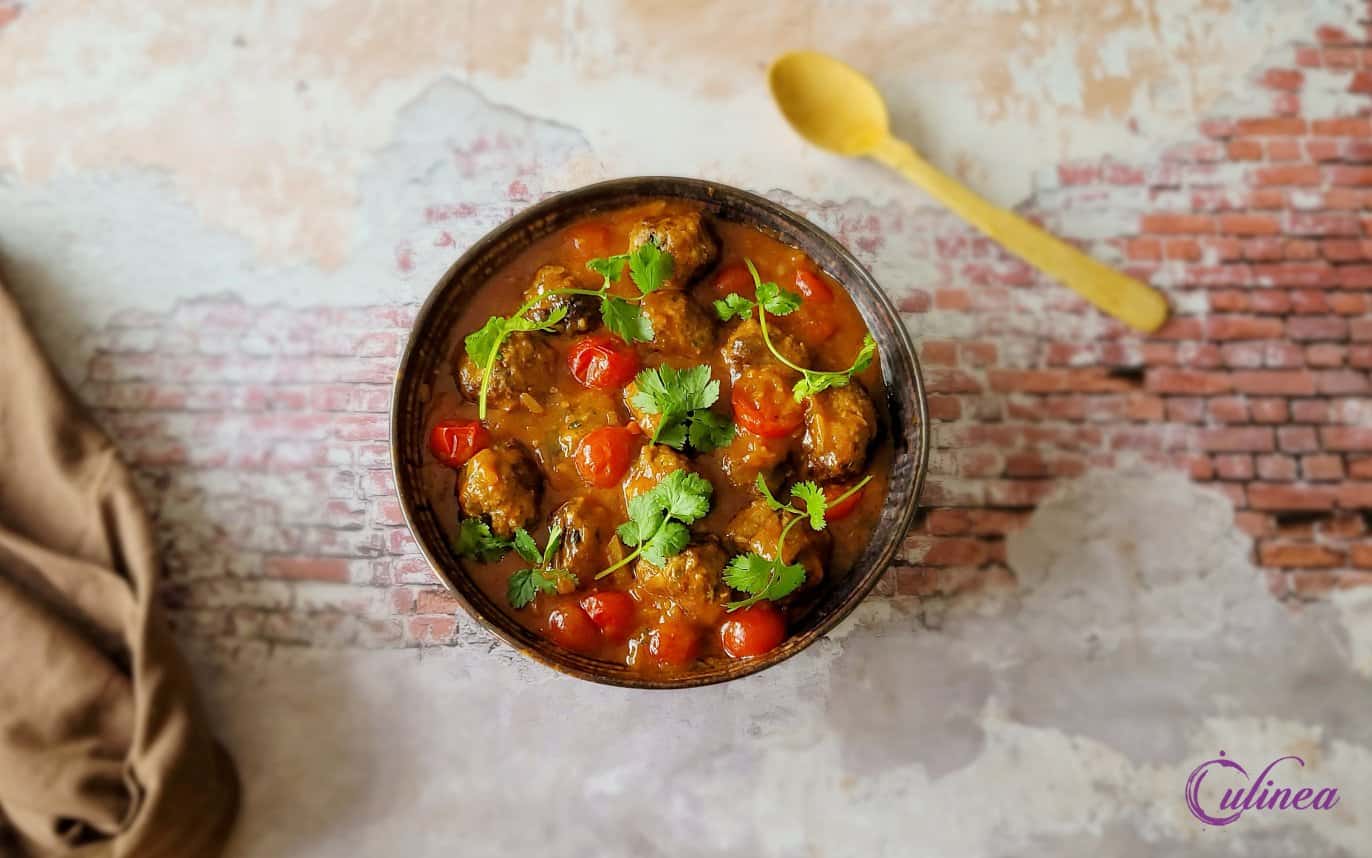 Marokkaanse gehaktballetjes in tomatensaus