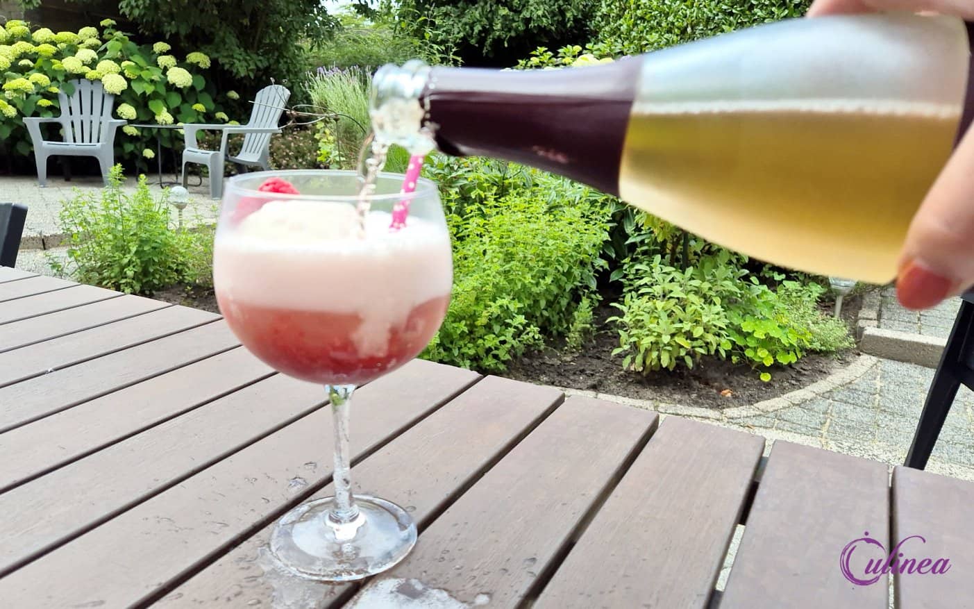 Aperol Float met frambozen