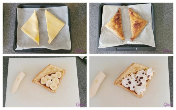 Banoffee Bladerdeegtaartjes