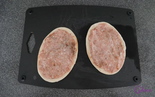 Griekse Smashed Burger Pita