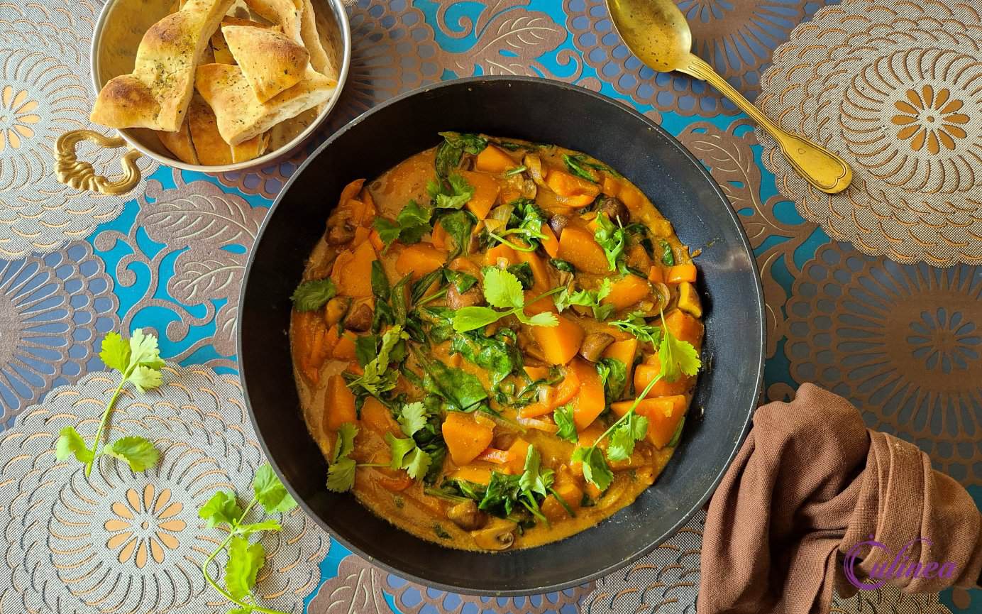 Pompoen curry