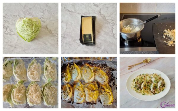 Geroosterde Savooikool met Kaas