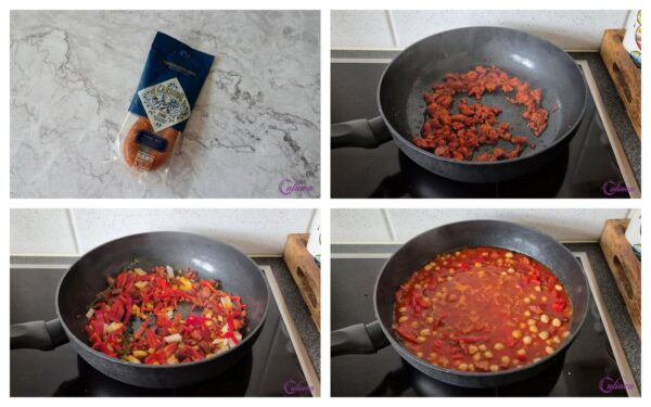 Kikkererwten Stoofpot met Chorizo