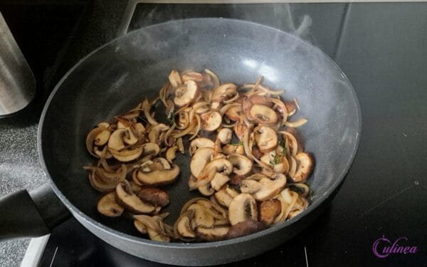 Tosti met Gebakken Champignons