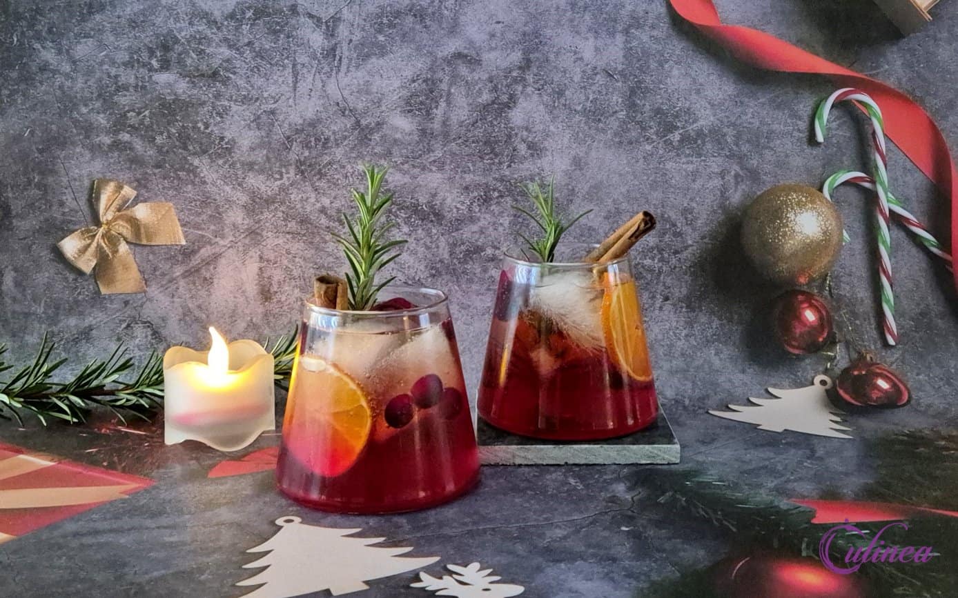 Cranberry Aperol Spritz