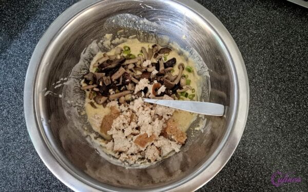 Gerookte tofu beignets