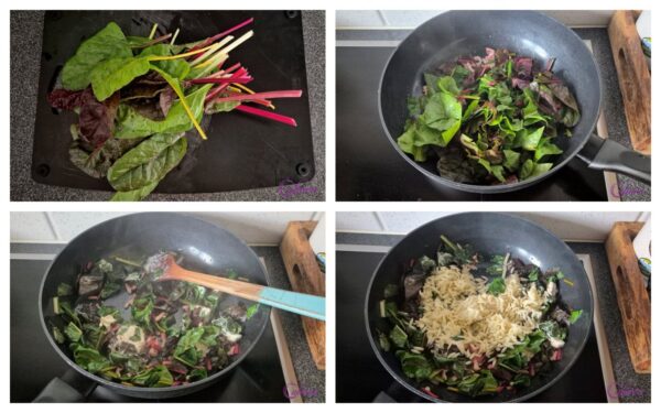 Orzo met Spekjes en Snijbiet