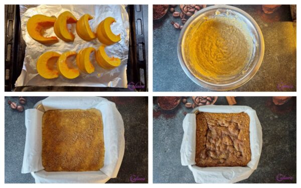 Pompoencake met kaneelsuiker