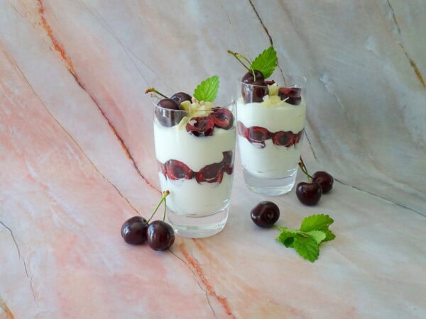 Nagerechten in een glaasje