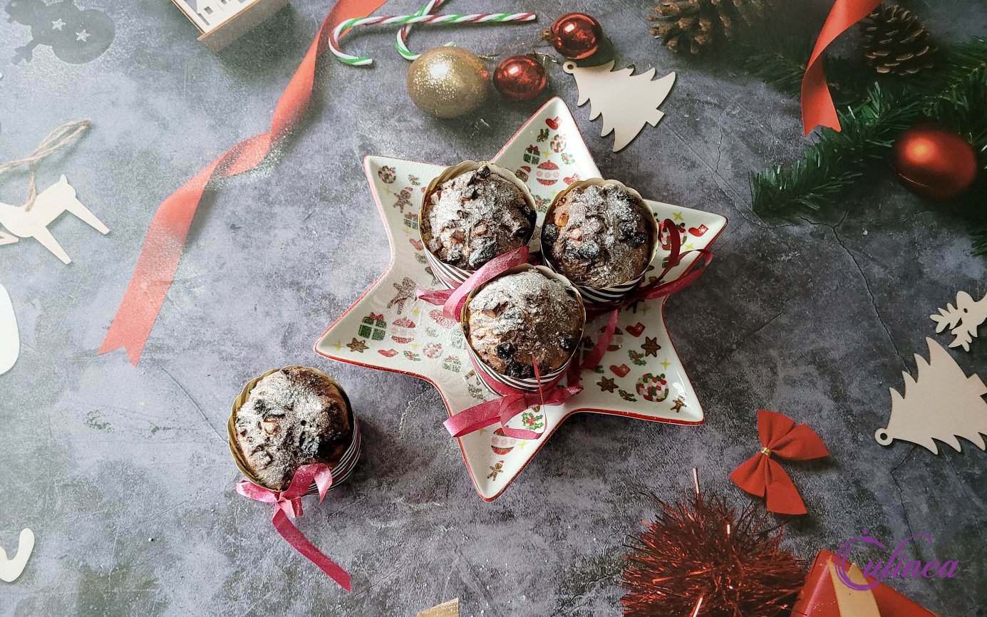 Mini panettone met cranberries