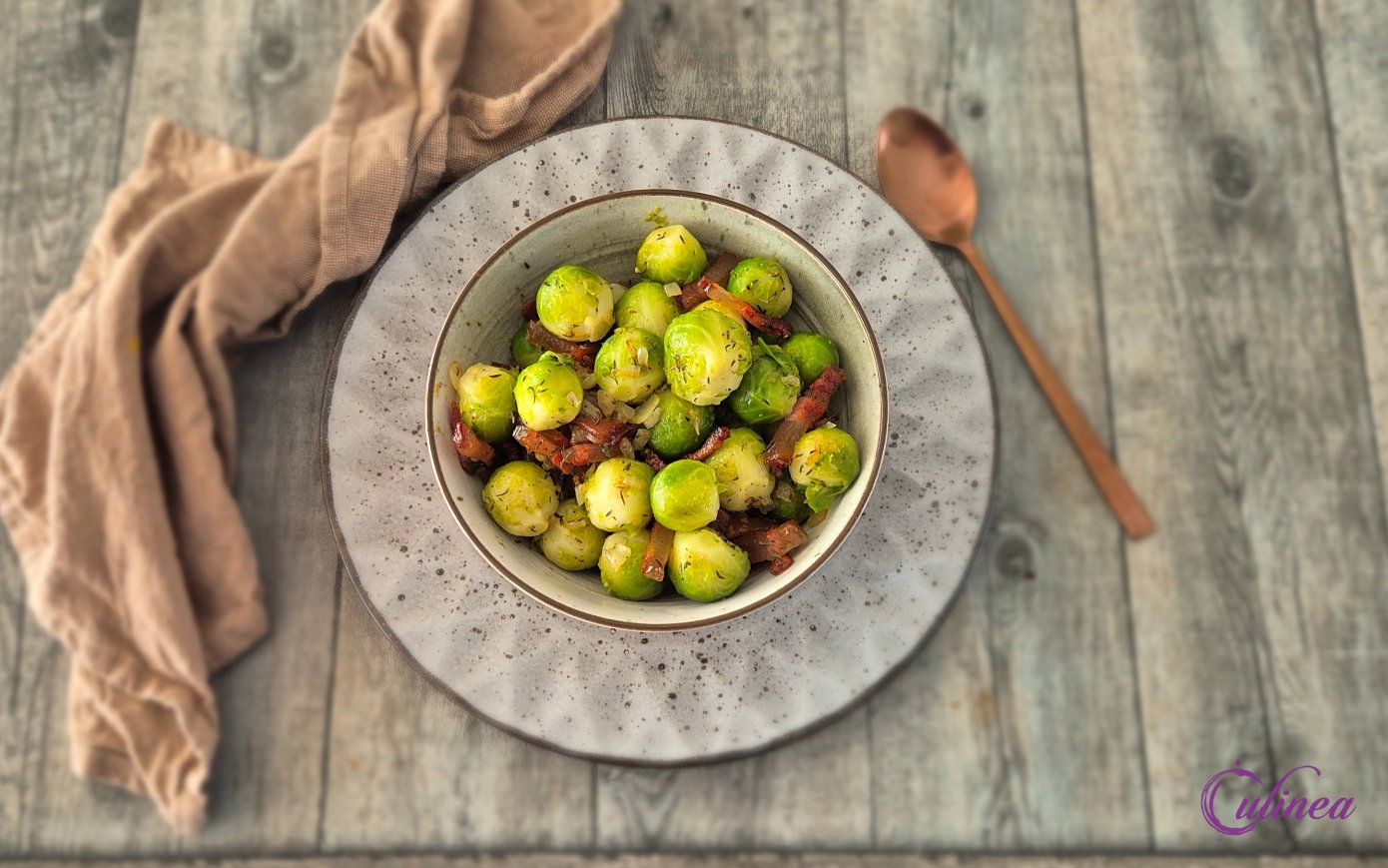 Spruitjes met Ui en Spek
