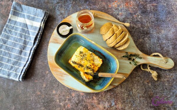 Gebakken Feta met Honing en Tijm