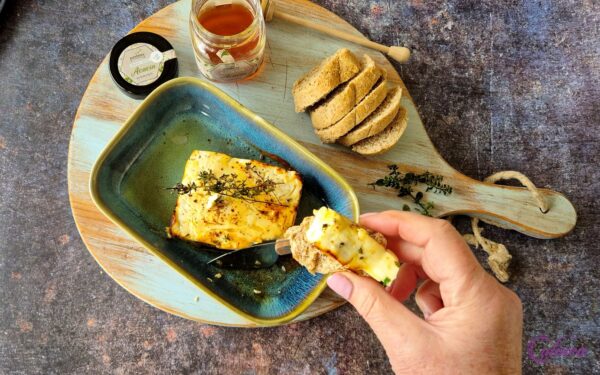 Gebakken Feta met Honing en Tijm