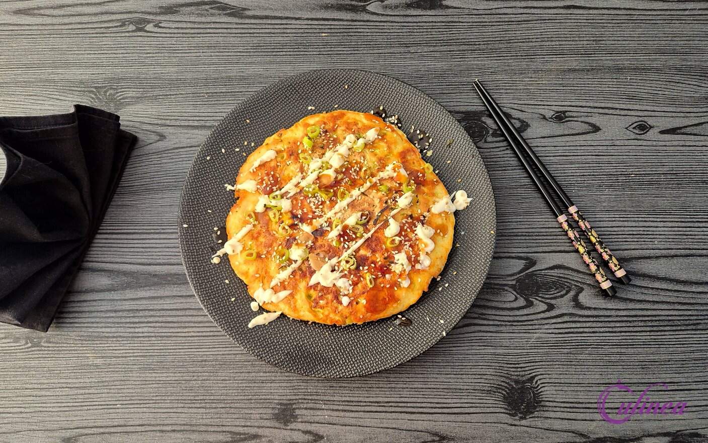 Kimchi Okonomiyaki