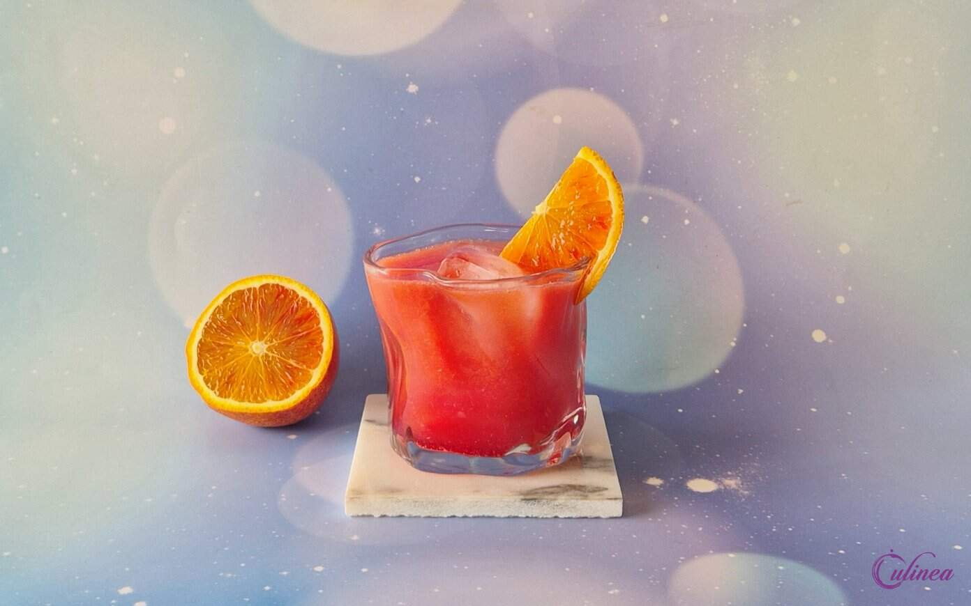 Bloedsinaasappel Negroni cocktail