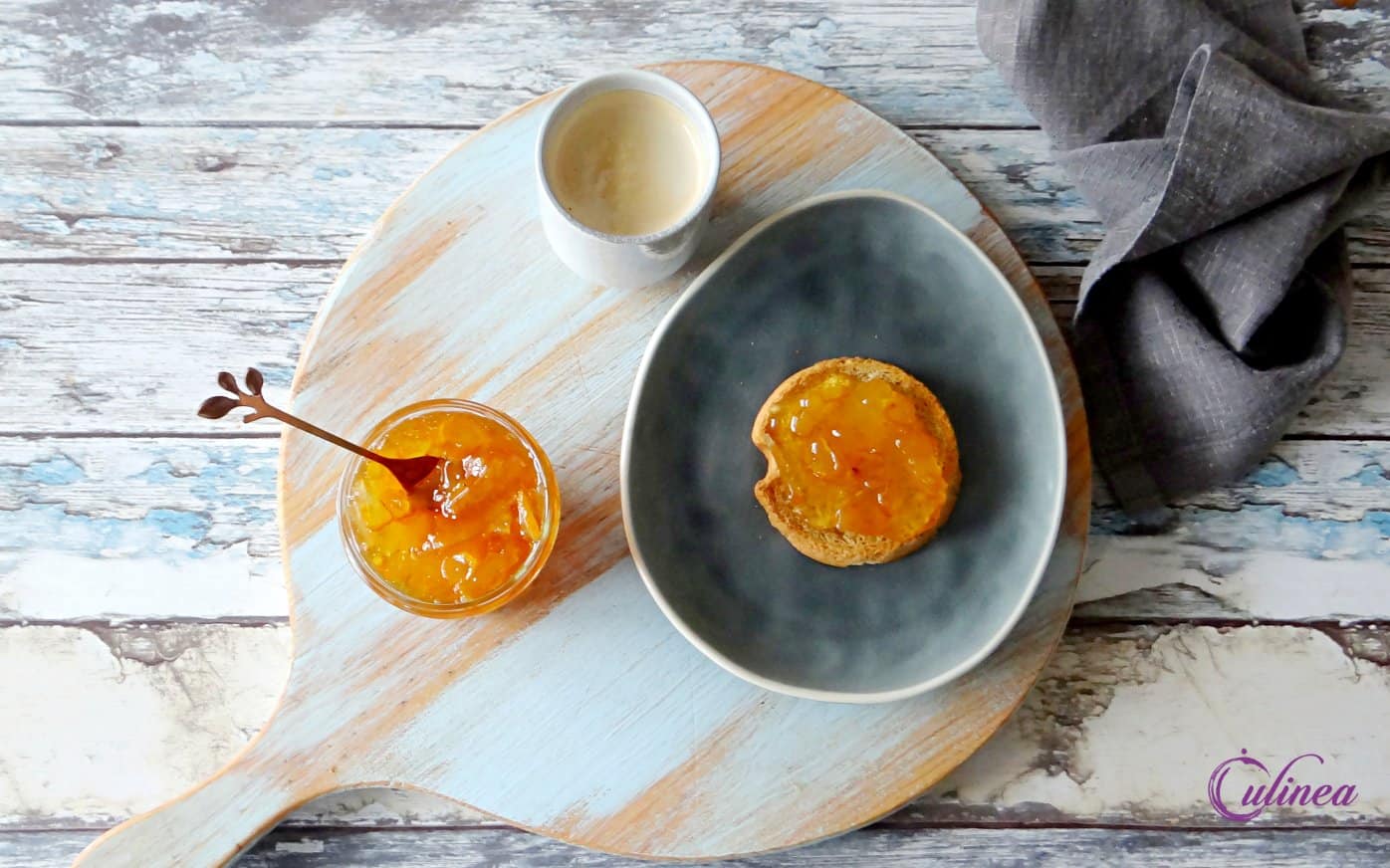 Buddha’s finger marmelade in een bakje