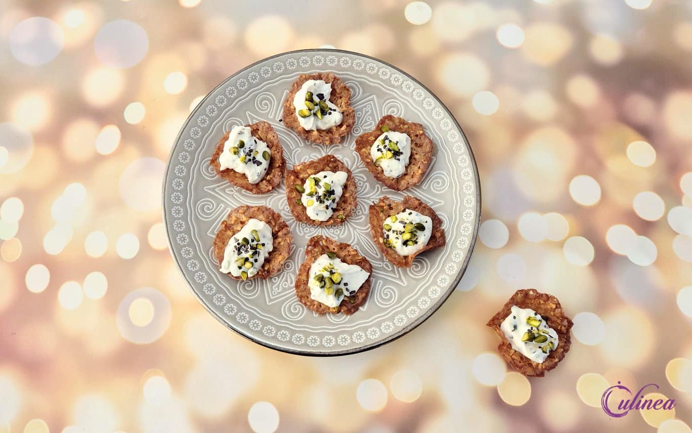 Kletskop schuitjes met ricottacrème