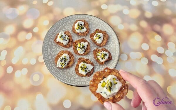 Kletskop schuitjes met ricottacrème