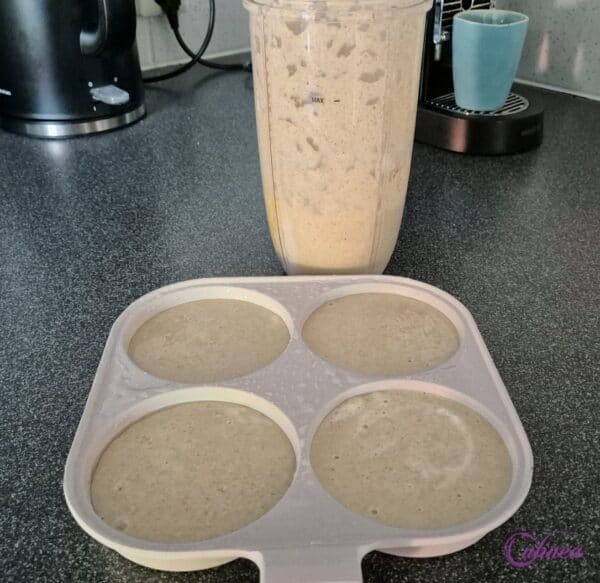 Gezonde banaan-havermoutpannenkoekjes