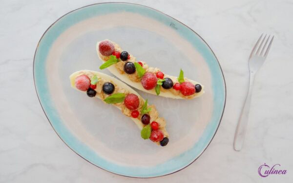 Gezonde bananensplit