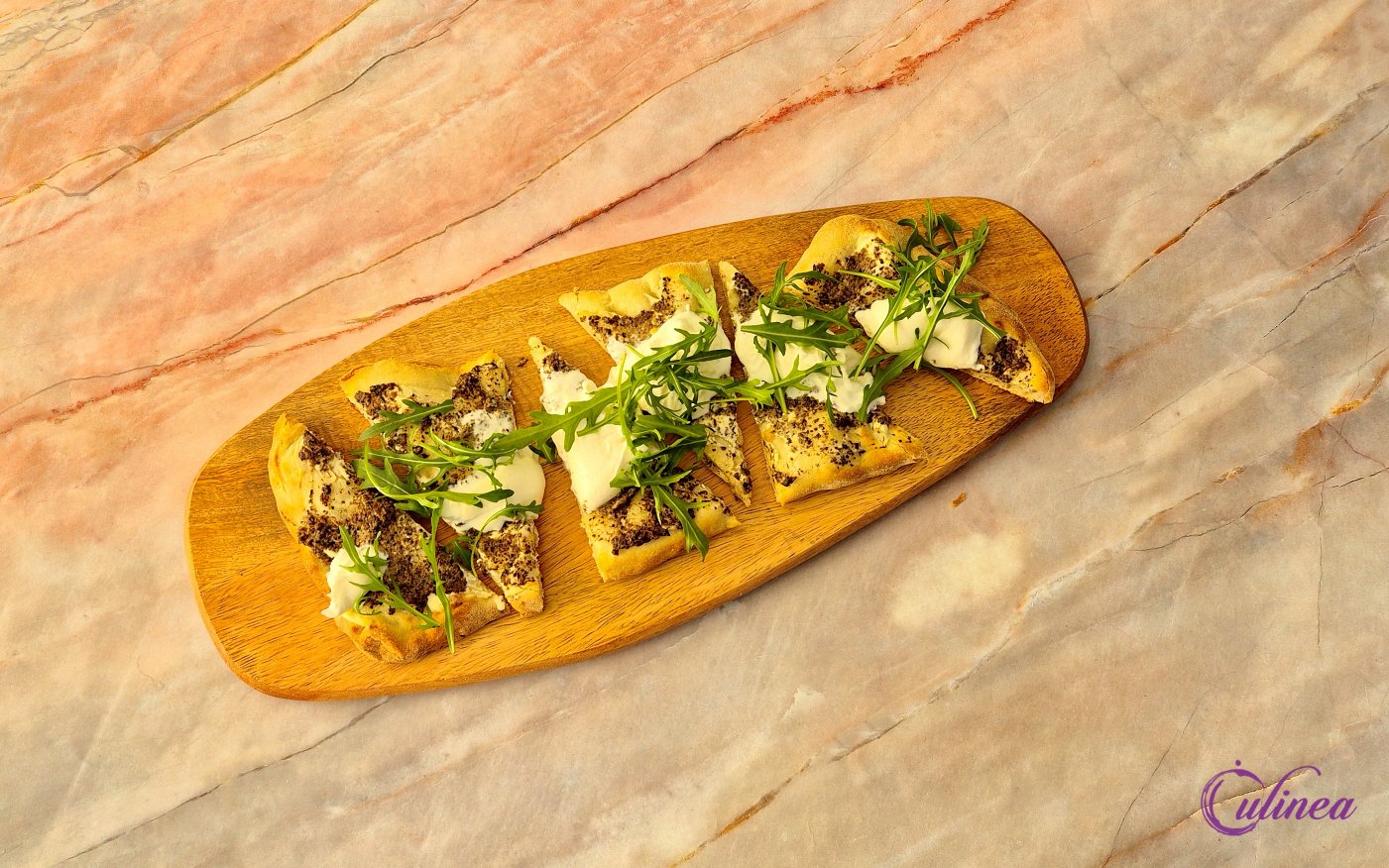 Pinsa met Burrata en Truffelsaus