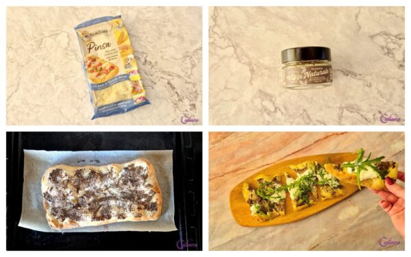 Pinsa met Burrata en Truffelsaus