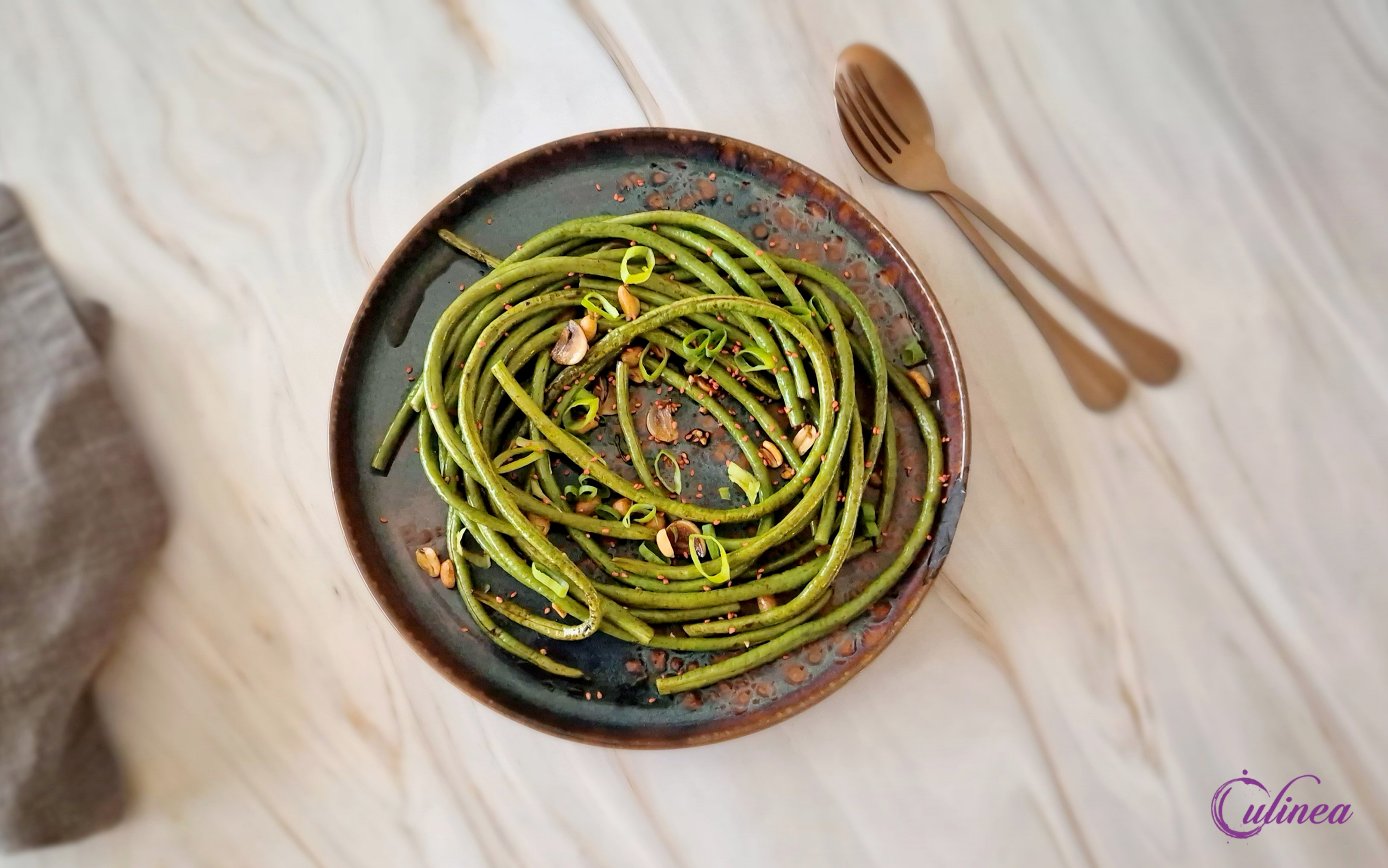 Roergebakken kouseband met knoflook