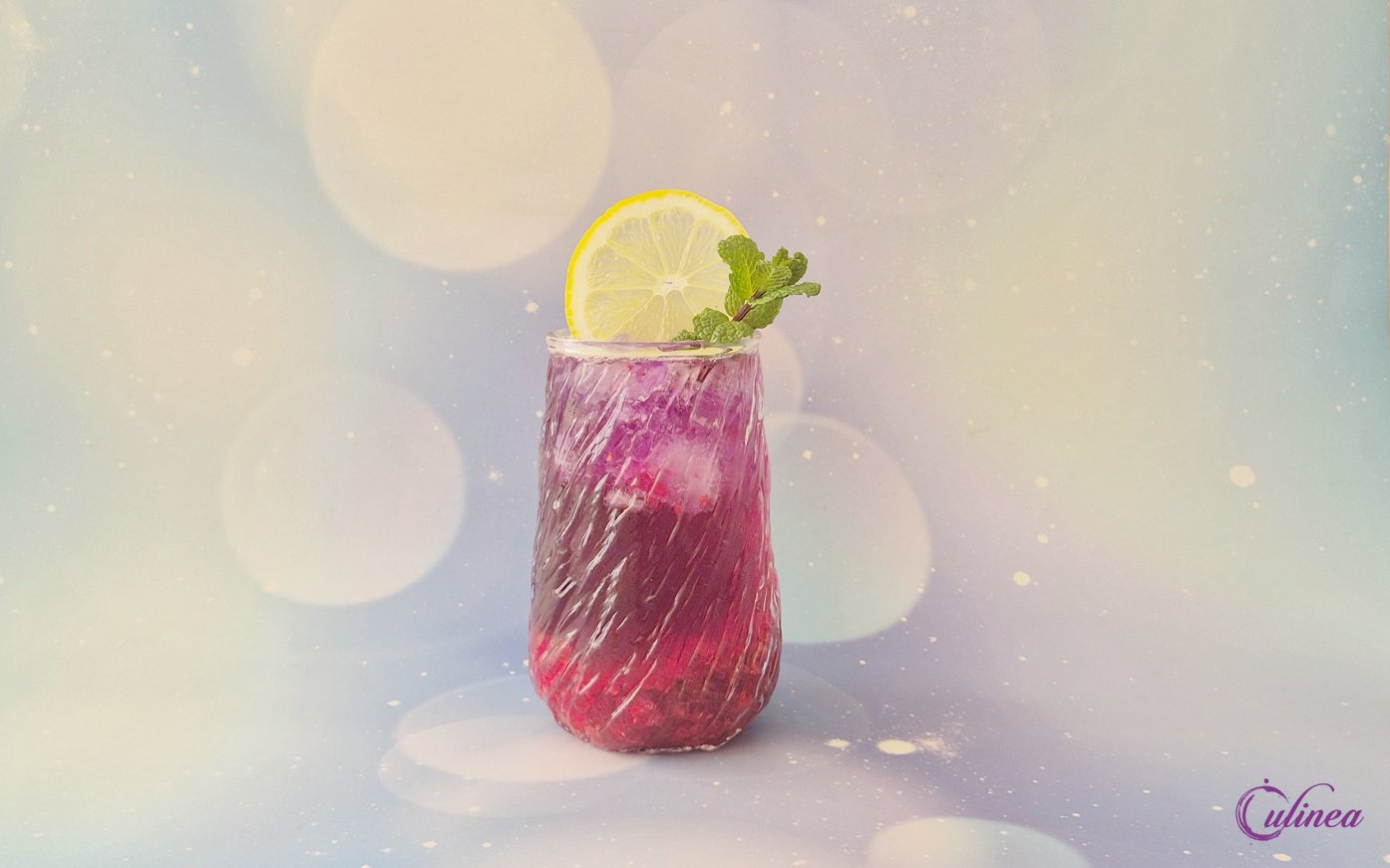 Frambozen Kombucha Mocktail