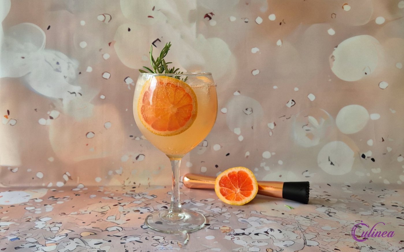 Gin-Tonic met grapefruit en gember