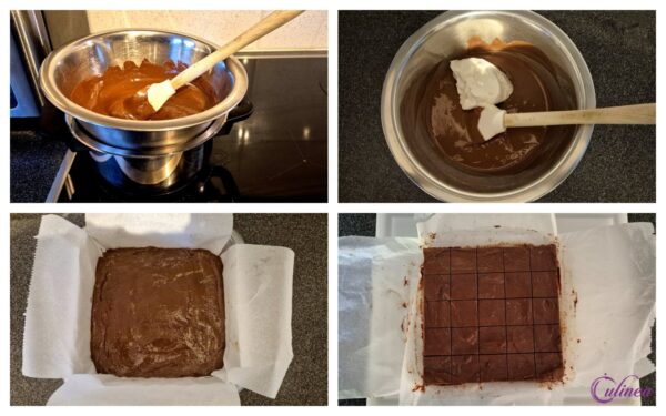 Griekse Yoghurt chocoladefudge: