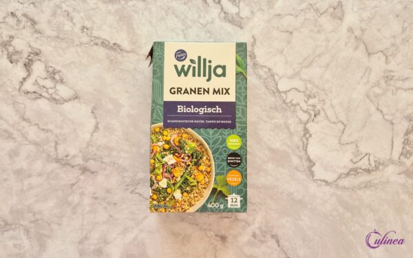 Granen salade met halloumi