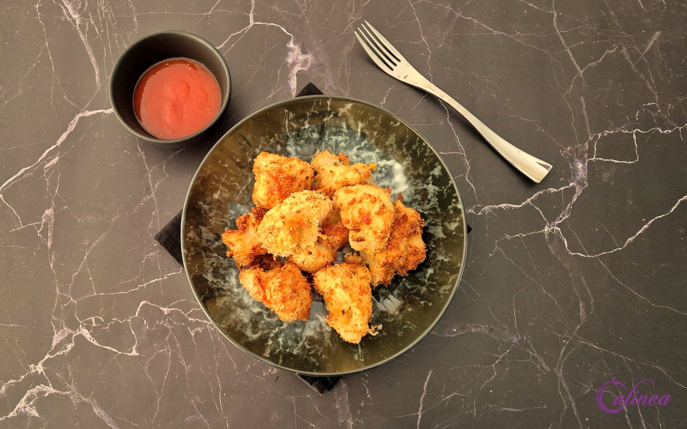 Krokante Airfryer Bloemkoolroosjes