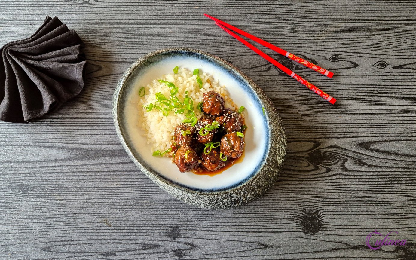 Aziatische Sticky Gehaktballetjes