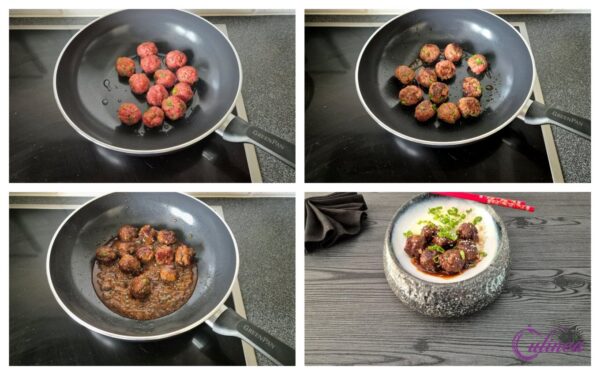 Aziatische Sticky Gehaktballetjes