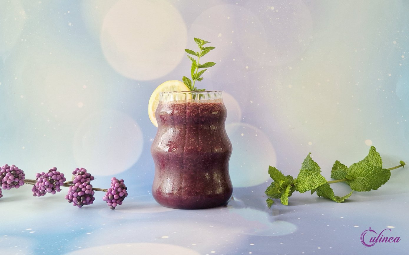 Blauwe Bessen Biet Proteïne Smoothie