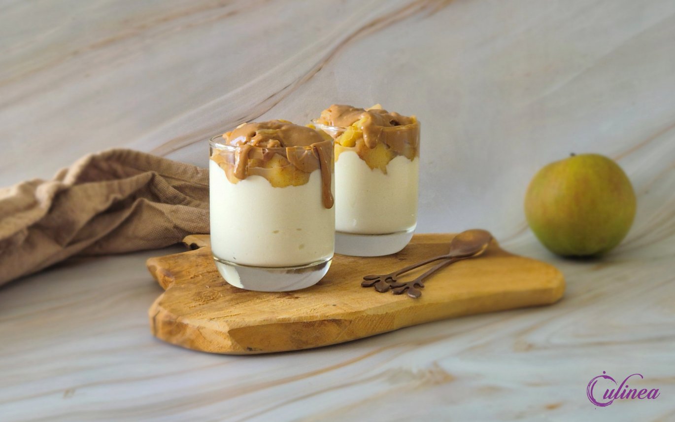 Cheesecake Mousse met Appel– Romig genieten zonder schuldgevoel
