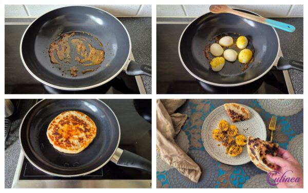 Gekruide Gebakken Eieren - Masala Egg Fry