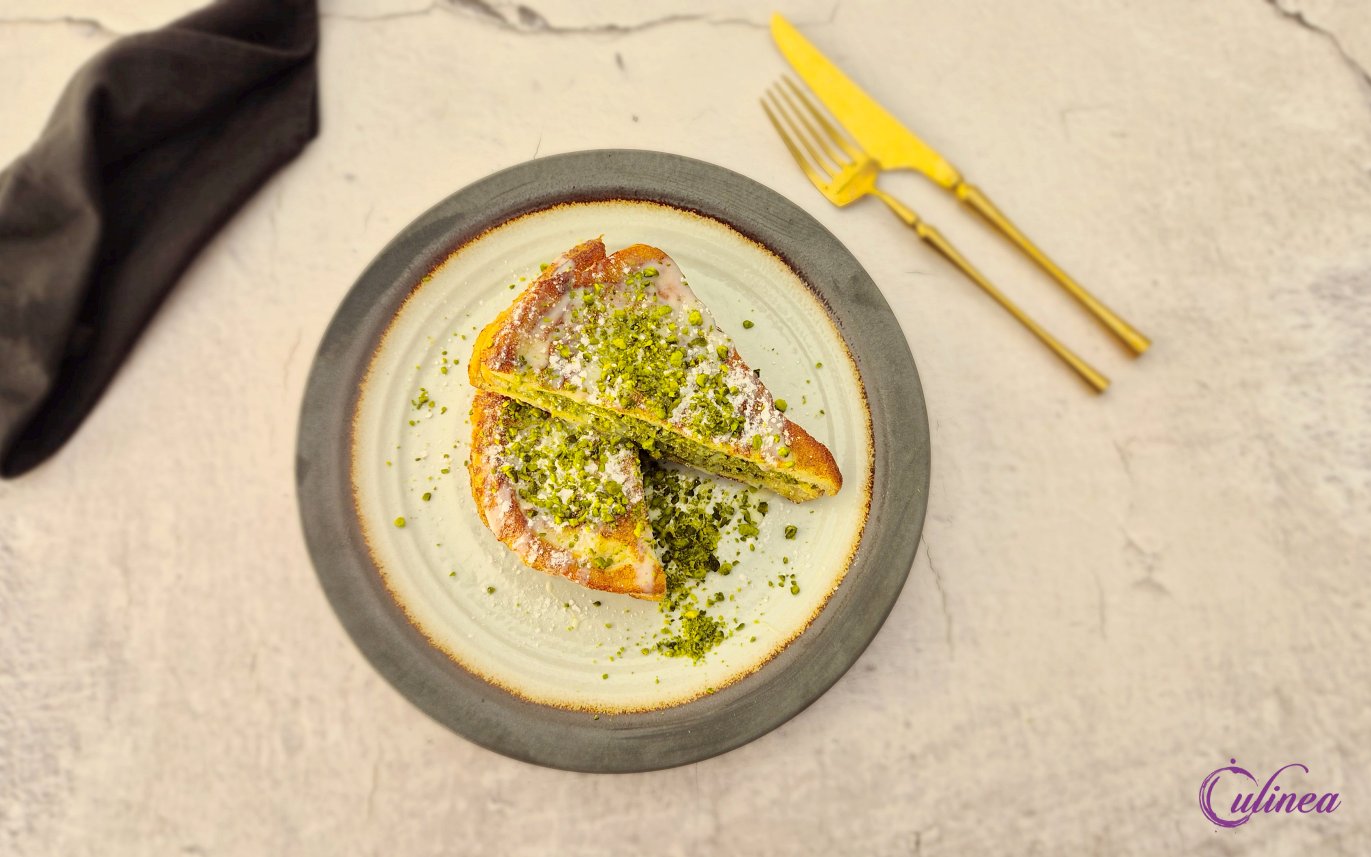 Hong Kong-stijl wentelteefjes met pistache